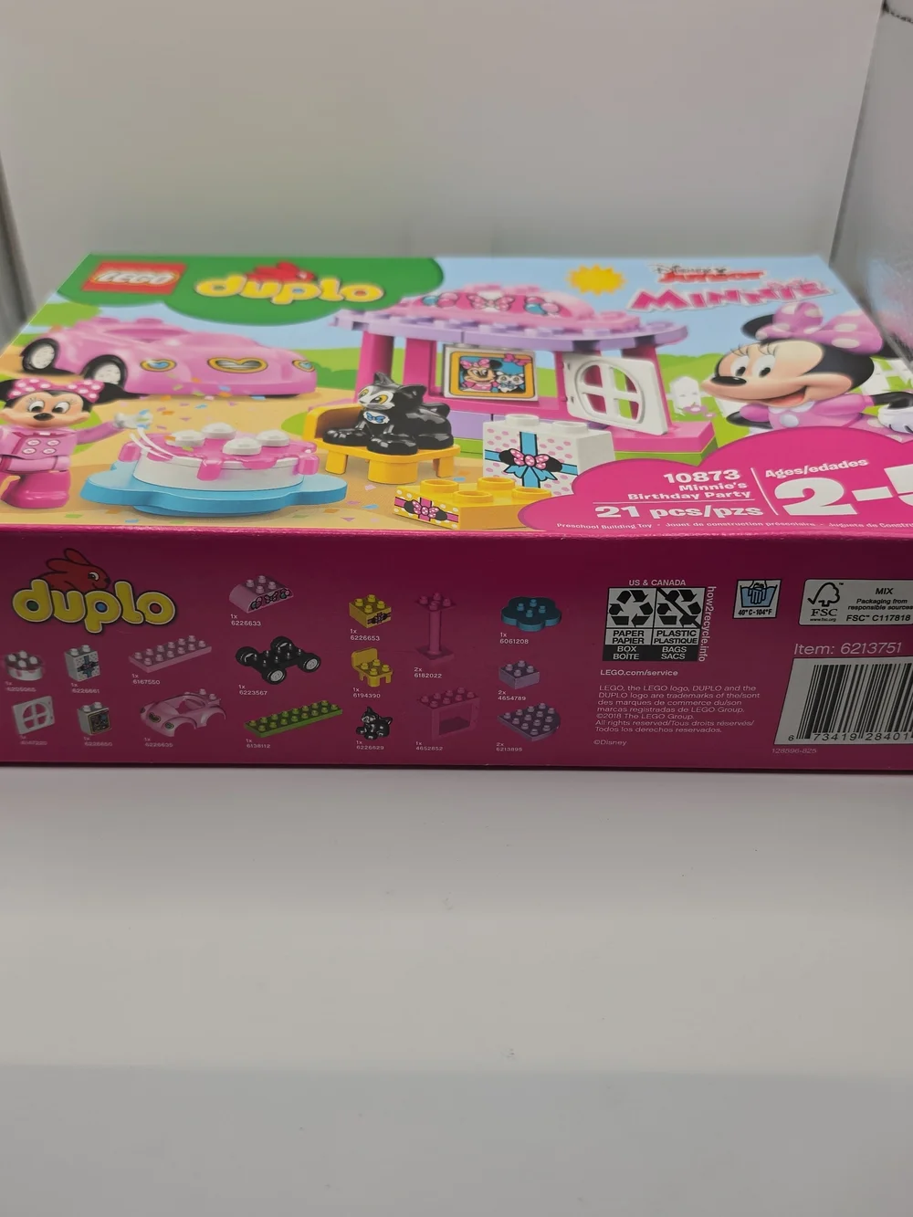 Lego Duplo Minnie Birthday Playset - Pink, Purple, Yellow